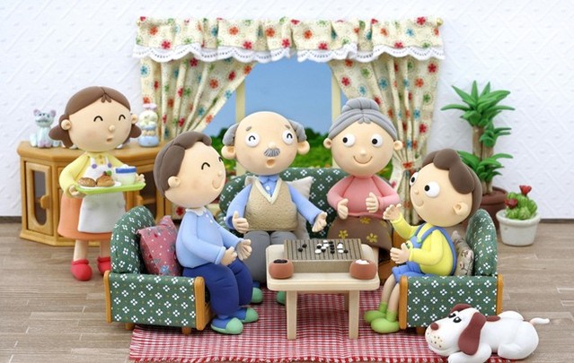 家道、老人道、父母道、夫妻道、丈夫道、妻子道、婆媳道